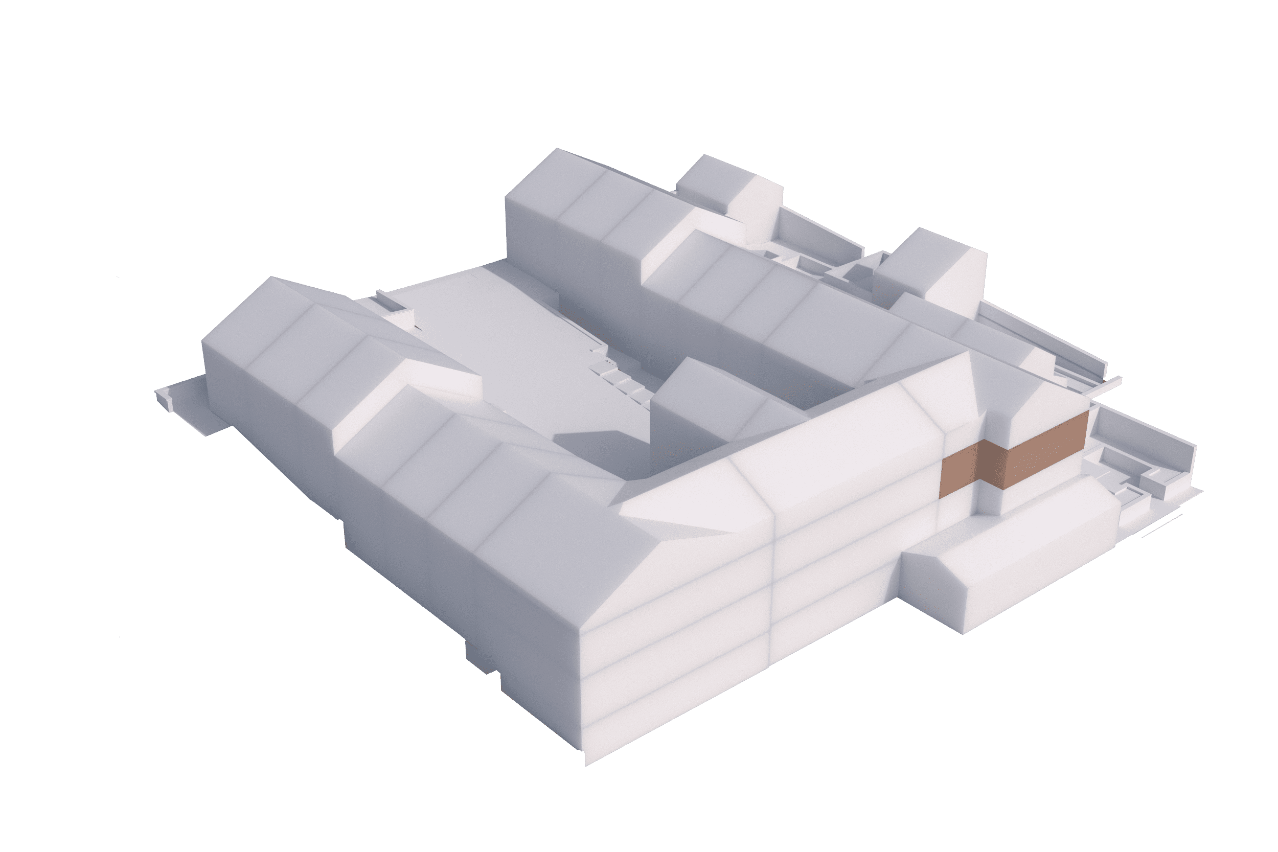 Glasshouses Mill, Glasshouses - New build